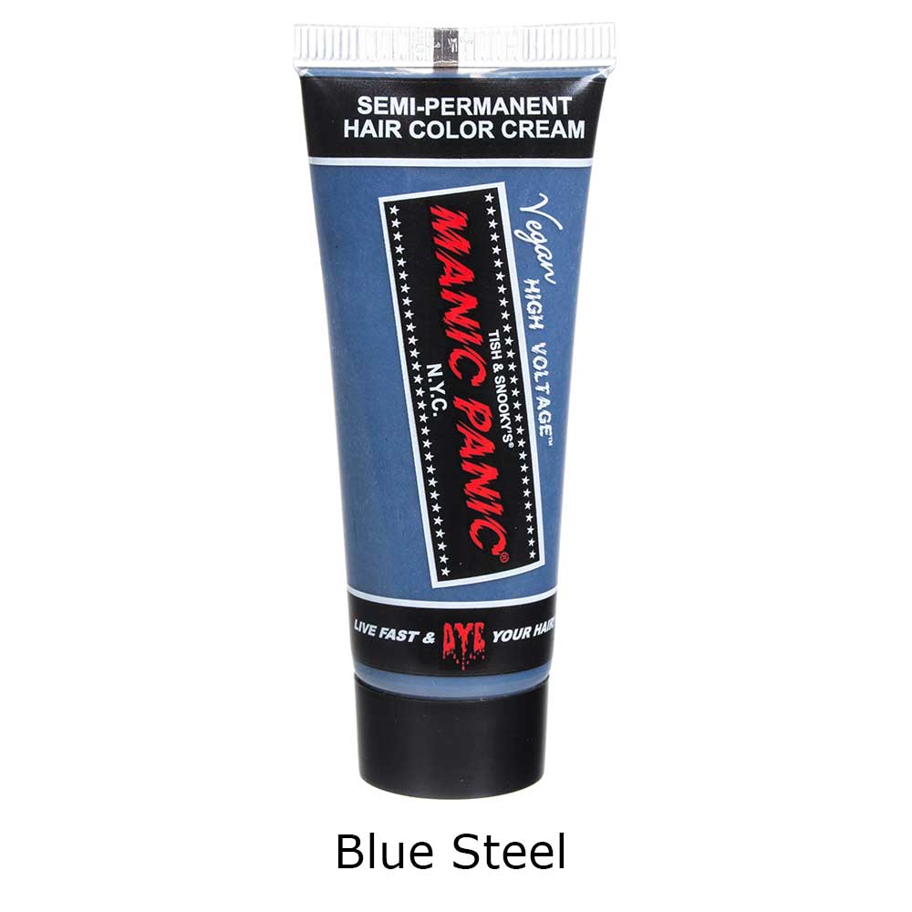 Manic Panic Blue Steel échantillon De Teinture Capillaire